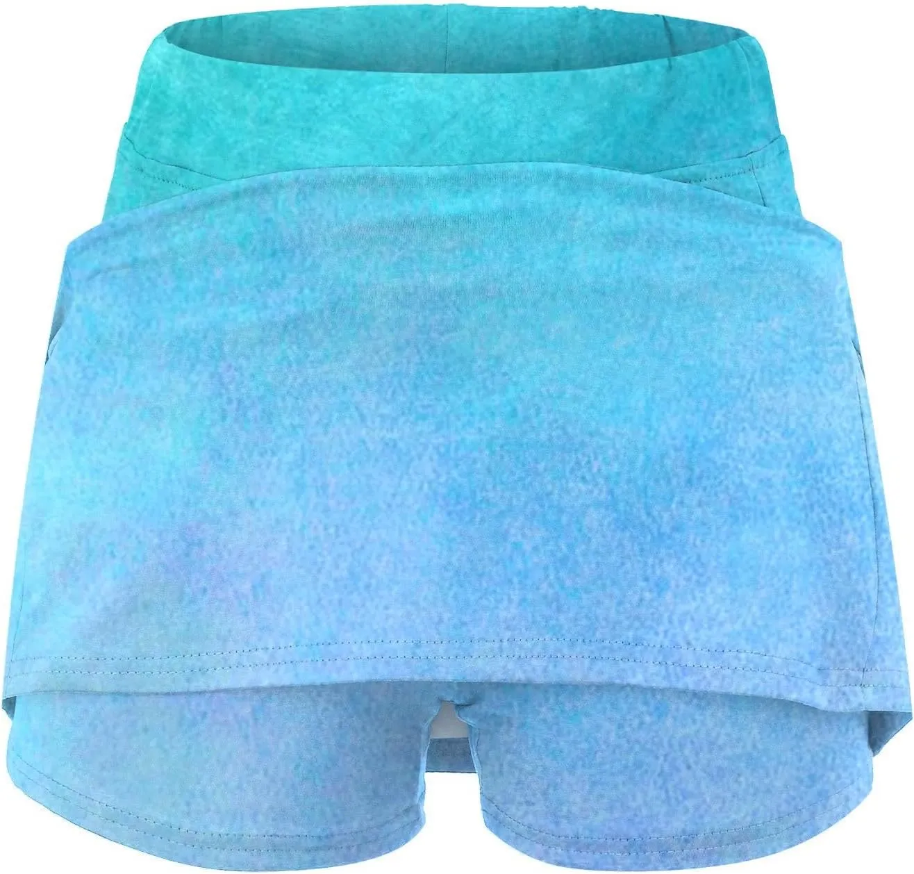 Women's Athletic Skirt Shorts Moisture-Wicking Jogging Fitness Exercise Casual Sportswear Flexible Bonus Skirt Shorts