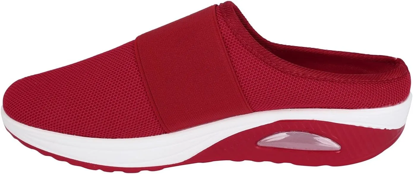Women's Backless Slip on Mesh Sneakers Shoes Mens Dress Shoes Fashion Casual Slip On Shoes Women's Fashion Sneakers White Tennis Shoe Trainers Shoe