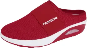 Women's Backless Slip on Mesh Sneakers Shoes Mens Dress Shoes Fashion Casual Slip On Shoes Women's Fashion Sneakers White Tennis Shoe Trainers Shoe