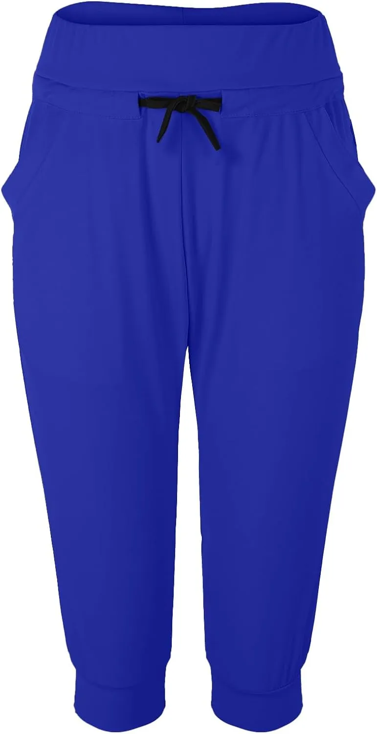 Women's Casual Comfortable Stretch Drawstring Pants Slim Active Yoga Lounge Outfits Stylish Sport Fitness Casual Pant