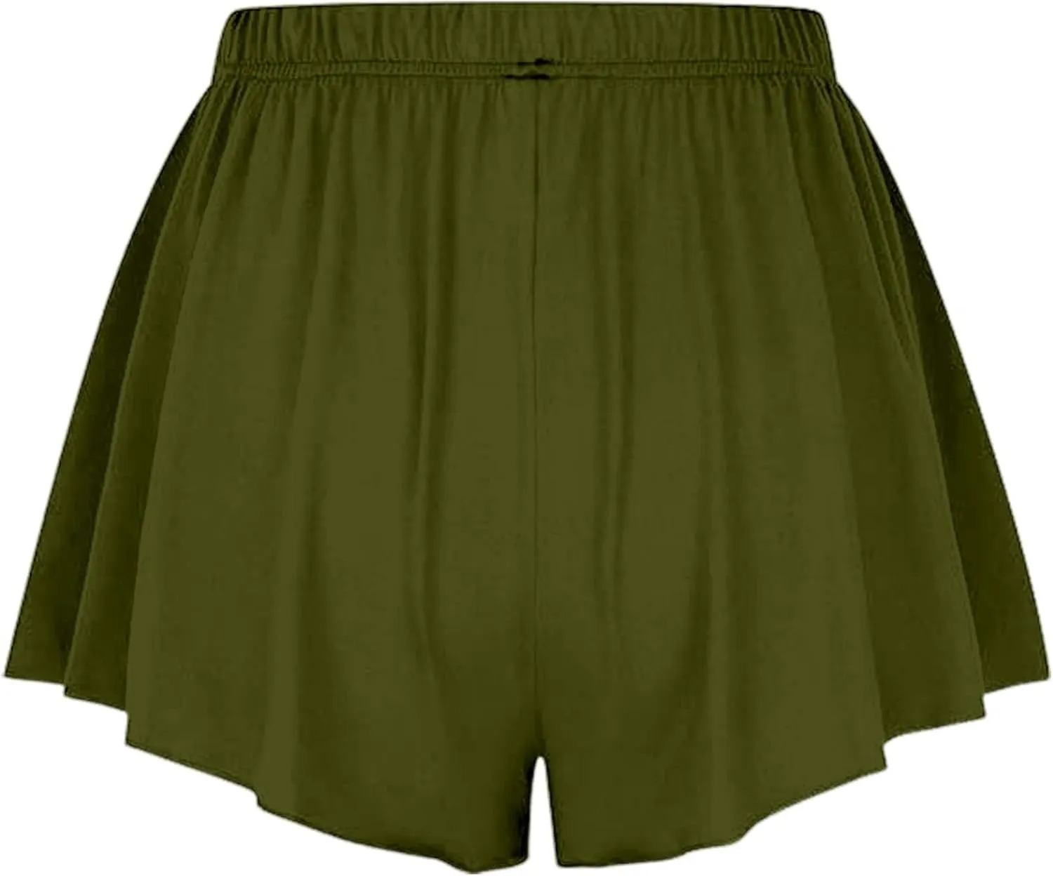 Women's Casual Pleated Shorts Stylish Skirts for Daily Wears Ultra High-Waist Butt Lift Shorts Fashion Stretch Skirts