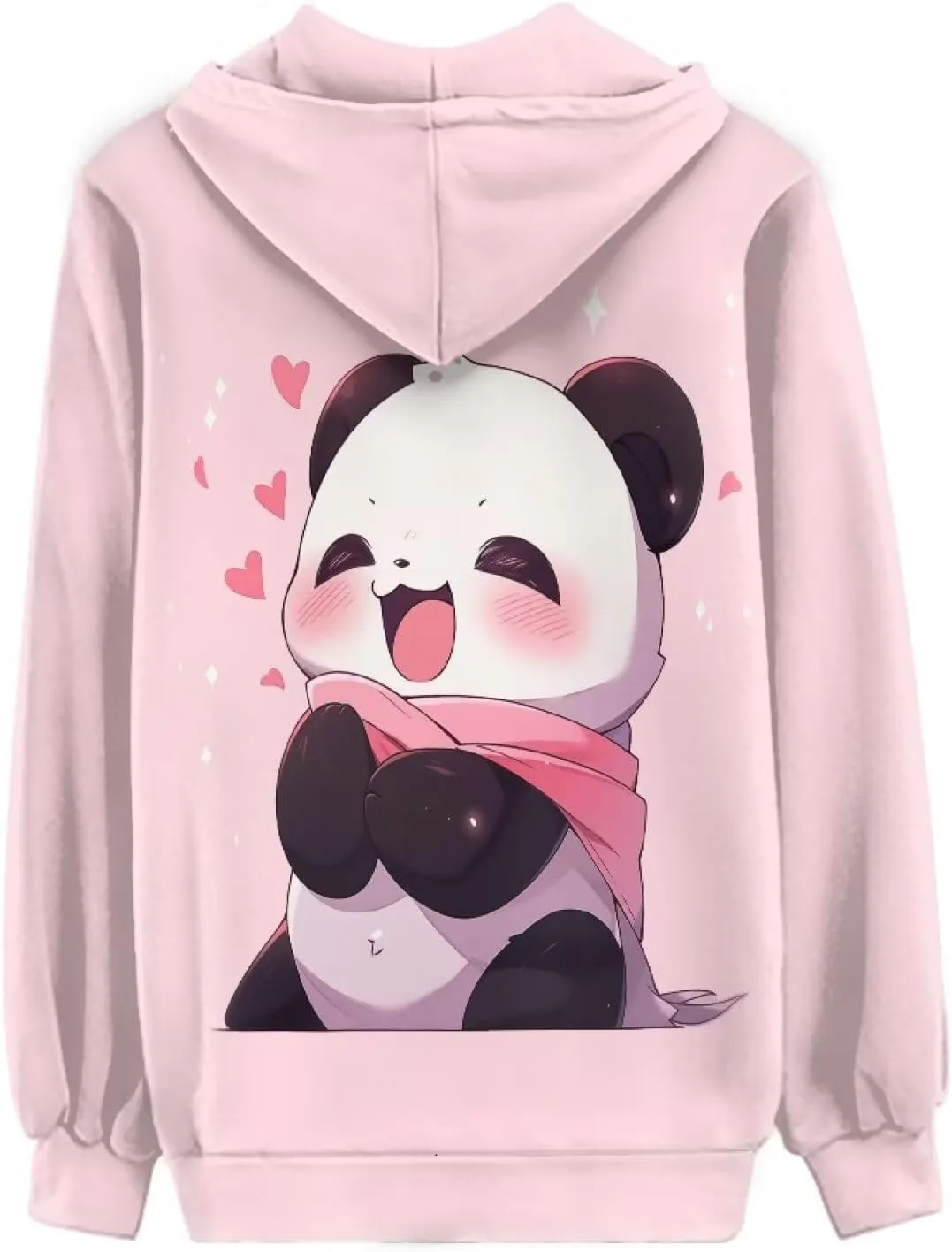 Women's Casual Pullover Long Sleeve Drawstring Hoodie Sweatshirt with Pockets XS-5XL