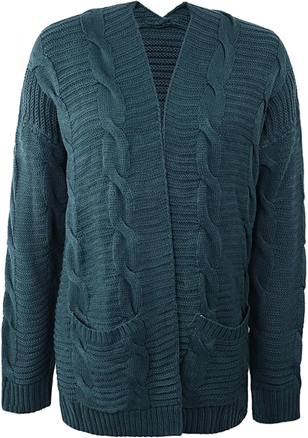 Women's Chunky Cardigan Sweater Jacket, Women's Chunky Sweater, Soft Knit Cardigan Sweater with Pockets