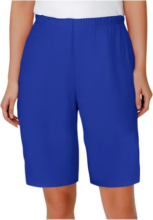 Women's High-Waisted Elastic Waist Shorts Slimming Yoga Fashion Shorts Moisture-Wicking Vacations Travel Lounge Pants