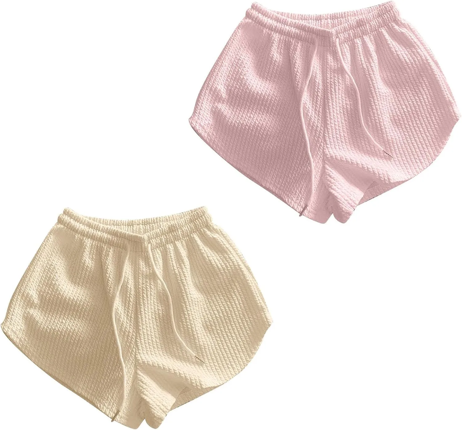 Women's Home Lounge Shorts Soft Stretch Drawstring Hem Short Trouser Office Leisure Wear Breathable Casual Sweatpants
