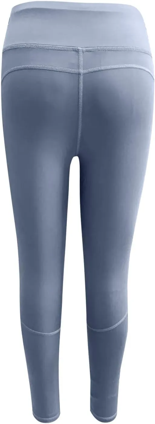 Women's Knit Breathable Yoga Pants Trendy Slim Tight Height Waist Gym Fitness Leggings Park Jogging Casual Sweatpants