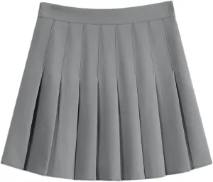 Women's Sexy High Waist Vintage Mini Pleated Skirt for Summer - Tennis Dance Casual Mini Skirts