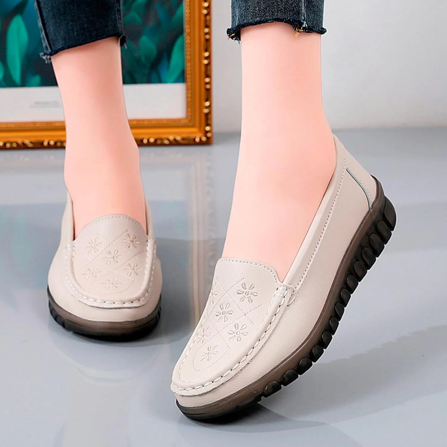Womens Shoes Fall 2024High Top Sneakers for Women Women Loafers Shoes Casual Cute Cozy Non Slip Christmas Shoes for Women Athletic Comfort Cute Casual Slip On Lightweight