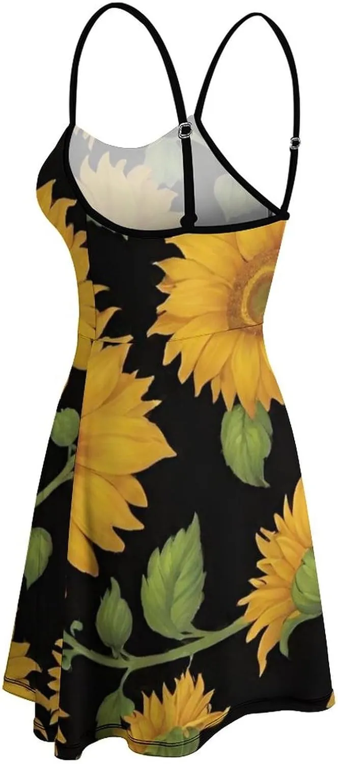 Women's Wrap Sleeveless Bodycon Cami Dress for Party Beach Date