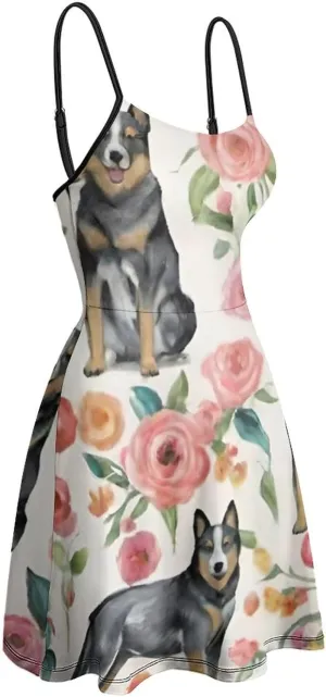 Women's Wrap Sleeveless Bodycon Cami Dress for Party Beach Date