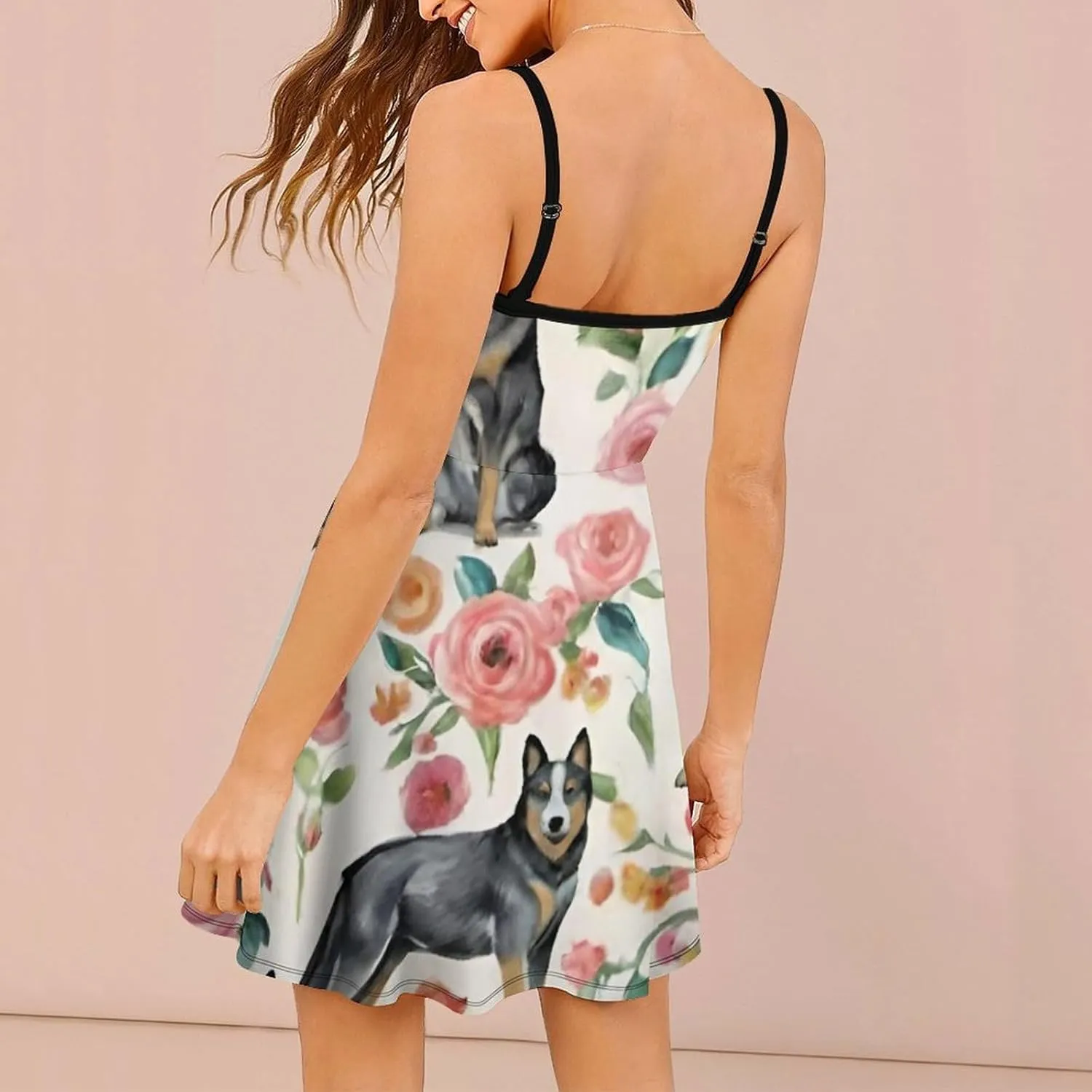 Women's Wrap Sleeveless Bodycon Cami Dress for Party Beach Date