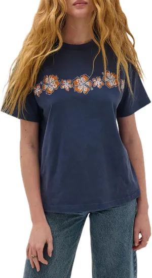 Womens Y2k Oversized Floral Graphic T Shirt Vintage Aesthetic Animals Print Short Sleeve Tee Baggy Ocean Clothes